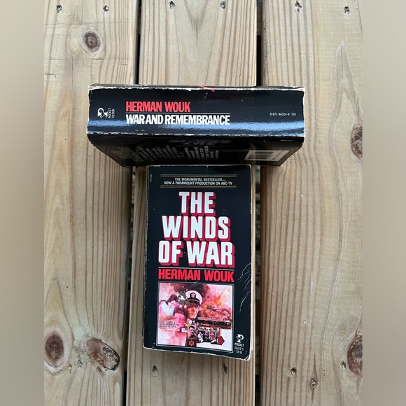 Vintage Herman Wouk 1st Edition Books Winds of War 1971+War and Remembrance 1978 - Picture 5 of 9